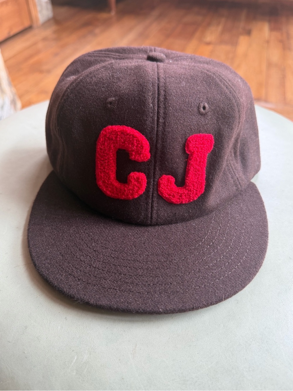 Cactus Jack Brown Wool Snapback Hat